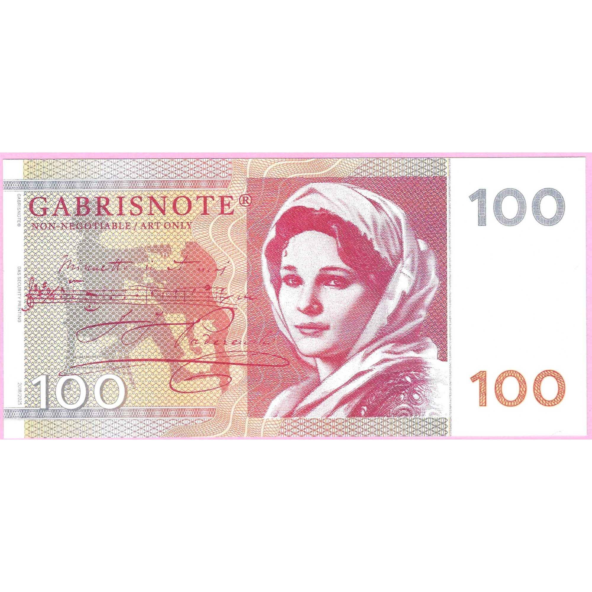 POLAND 2018 2025 Matej Gabris Gabrisnote 100 rokov Ignacy Jan ...